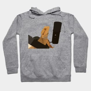 All About Bearded Dragons Cover Art Hoodie